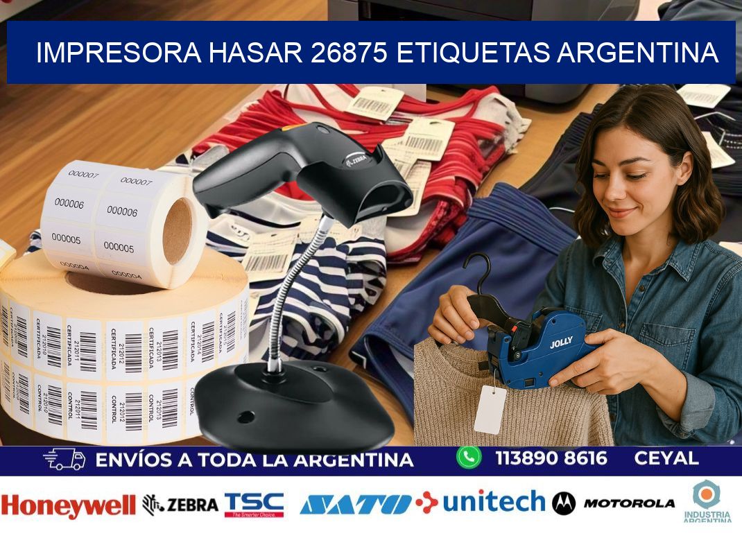 Impresora hasar 26875 etiquetas argentina