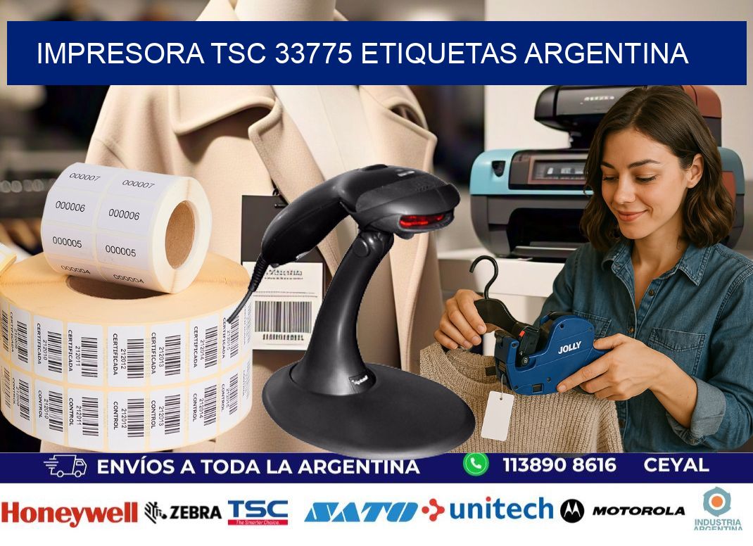 Impresora tsc 33775 etiquetas argentina