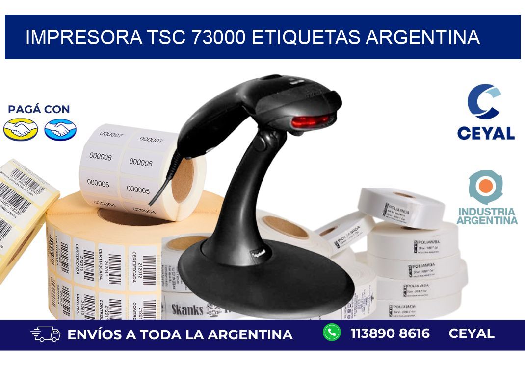 Impresora tsc 73000 etiquetas argentina