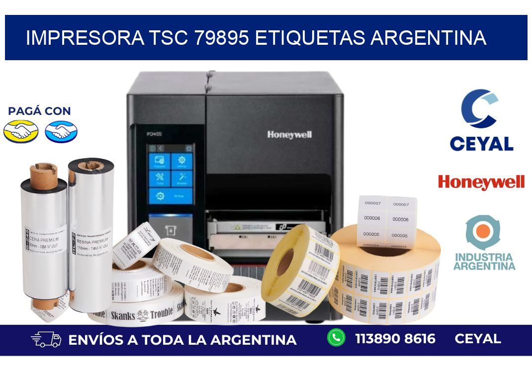 Impresora tsc 79895 etiquetas argentina