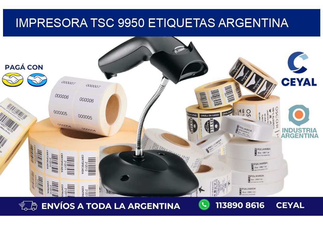Impresora tsc 9950 etiquetas argentina