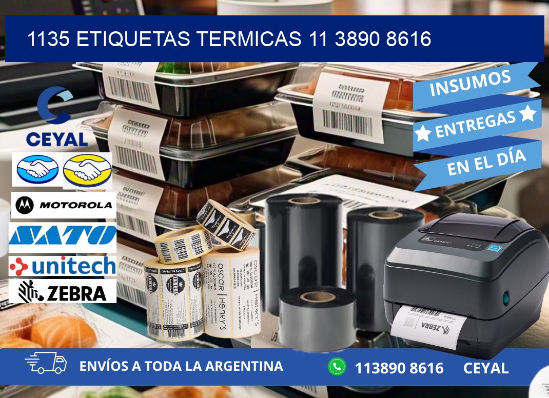 1135 ETIQUETAS TERMICAS 11 3890 8616