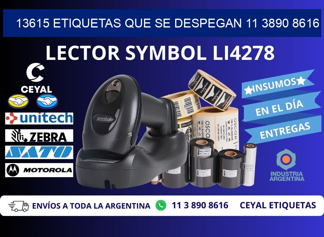 13615 ETIQUETAS QUE SE DESPEGAN 11 3890 8616
