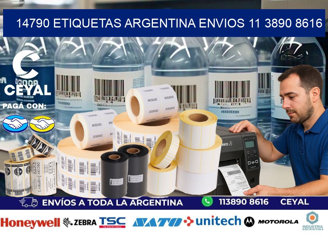 14790 ETIQUETAS ARGENTINA ENVIOS 11 3890 8616