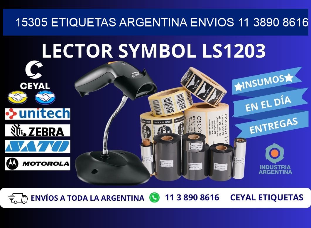 15305 ETIQUETAS ARGENTINA ENVIOS 11 3890 8616