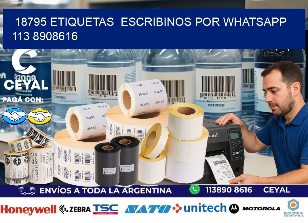 18795 ETIQUETAS  ESCRIBINOS POR WHATSAPP  113 8908616