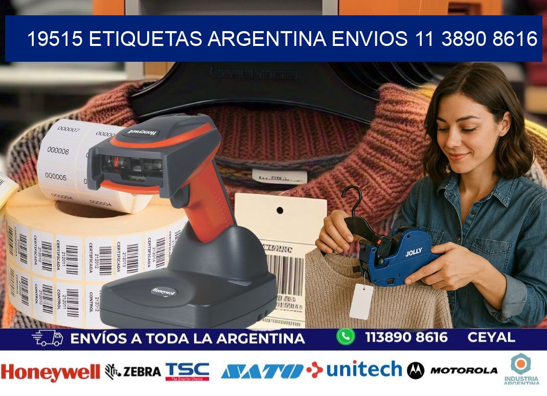 19515 ETIQUETAS ARGENTINA ENVIOS 11 3890 8616