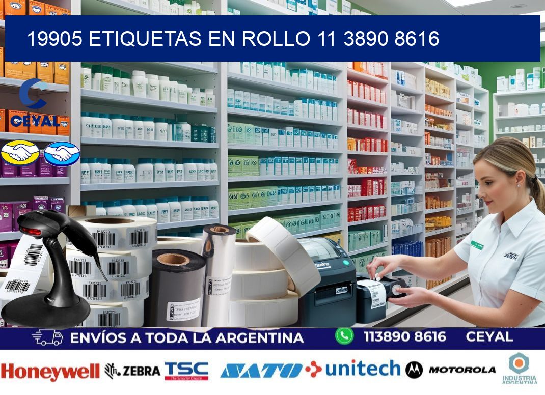 19905 ETIQUETAS EN ROLLO 11 3890 8616