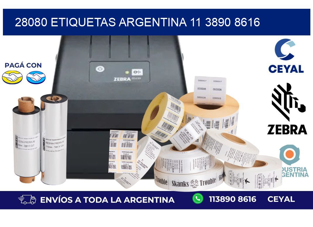 28080 ETIQUETAS ARGENTINA 11 3890 8616
