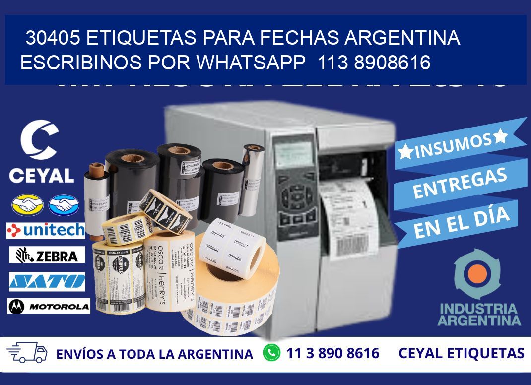 30405 ETIQUETAS PARA FECHAS ARGENTINA ESCRIBINOS POR WHATSAPP  113 8908616