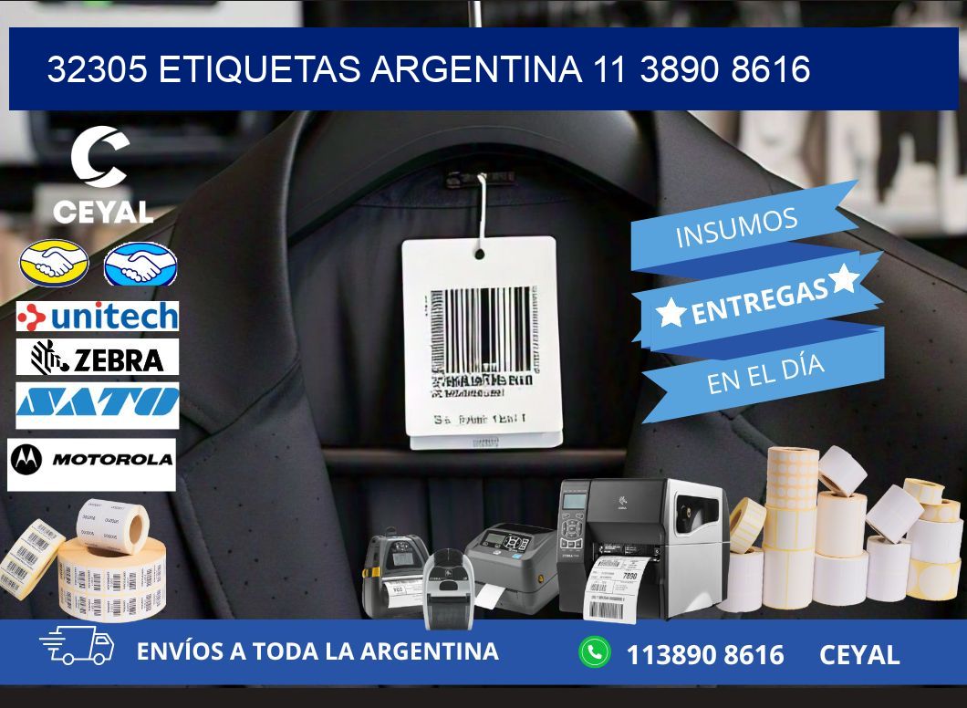 32305 ETIQUETAS ARGENTINA 11 3890 8616