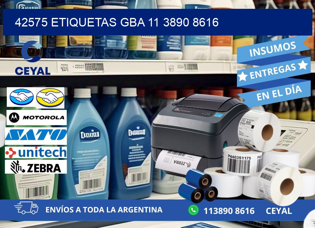 42575 ETIQUETAS GBA 11 3890 8616