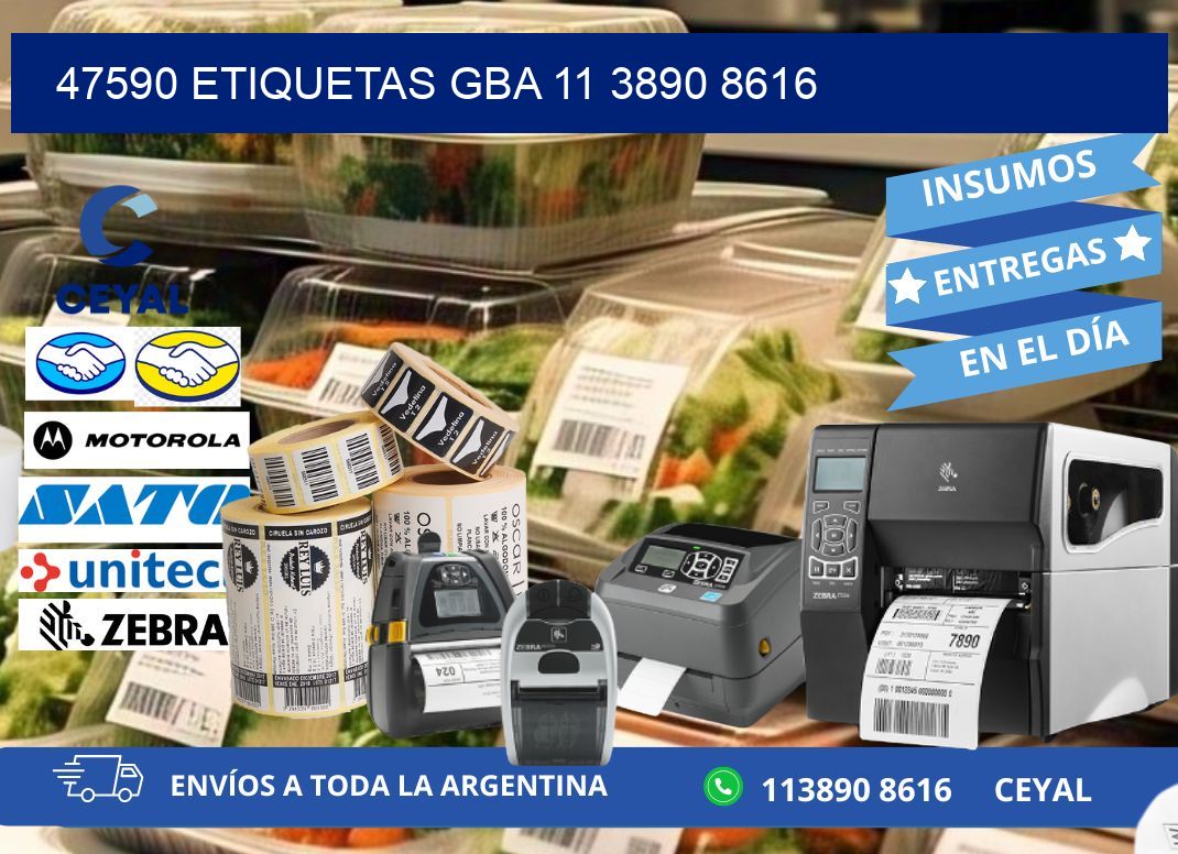 47590 ETIQUETAS GBA 11 3890 8616