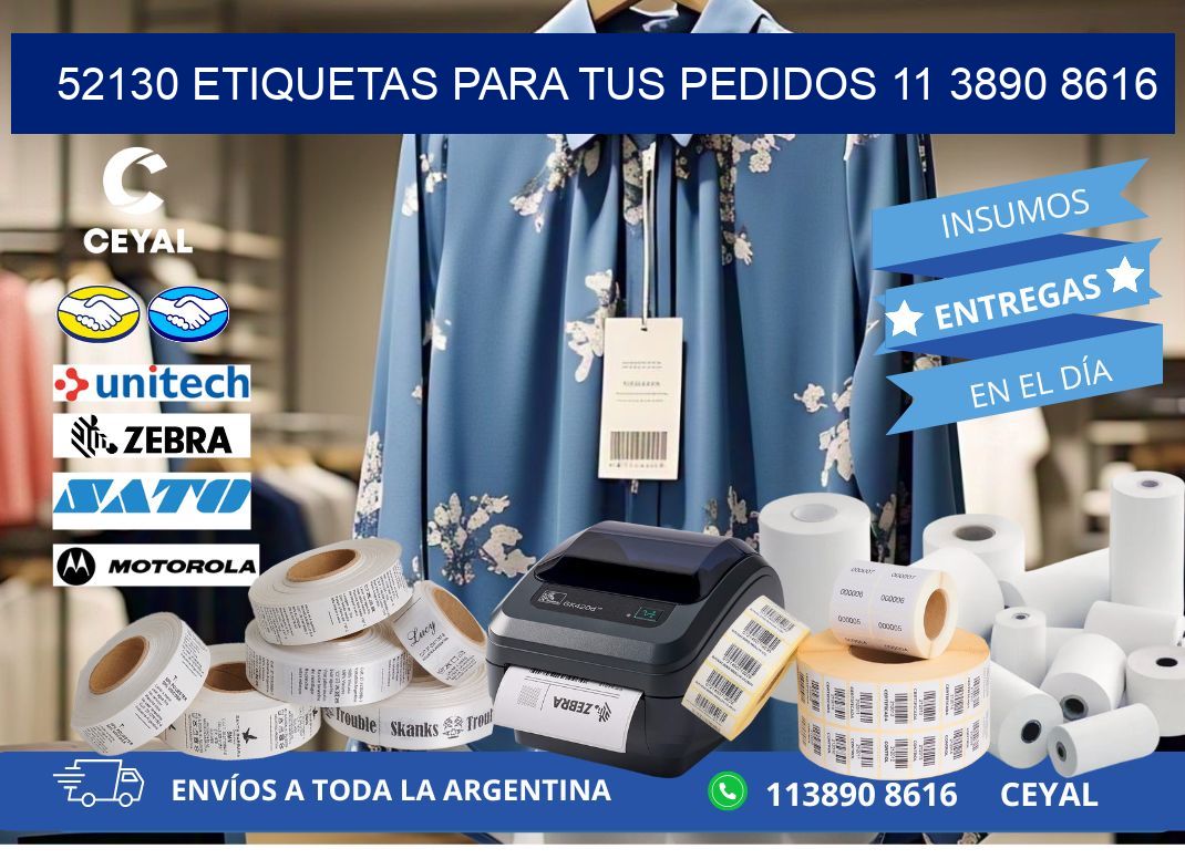 52130 ETIQUETAS PARA TUS PEDIDOS 11 3890 8616