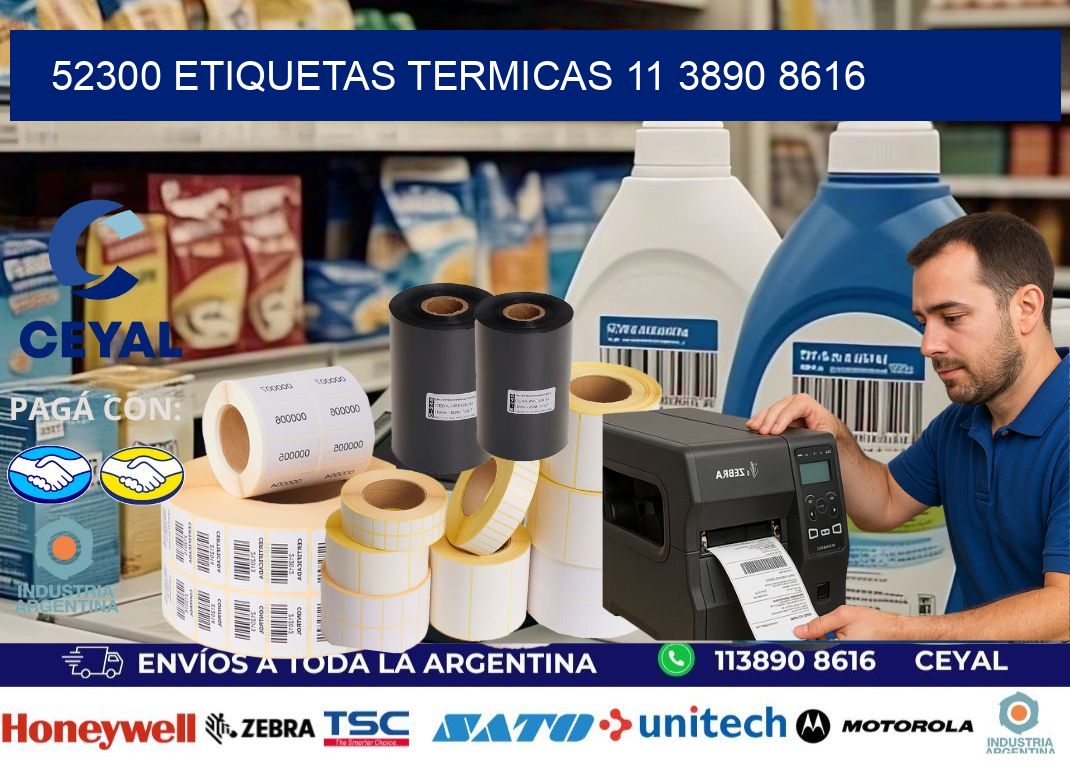 52300 ETIQUETAS TERMICAS 11 3890 8616