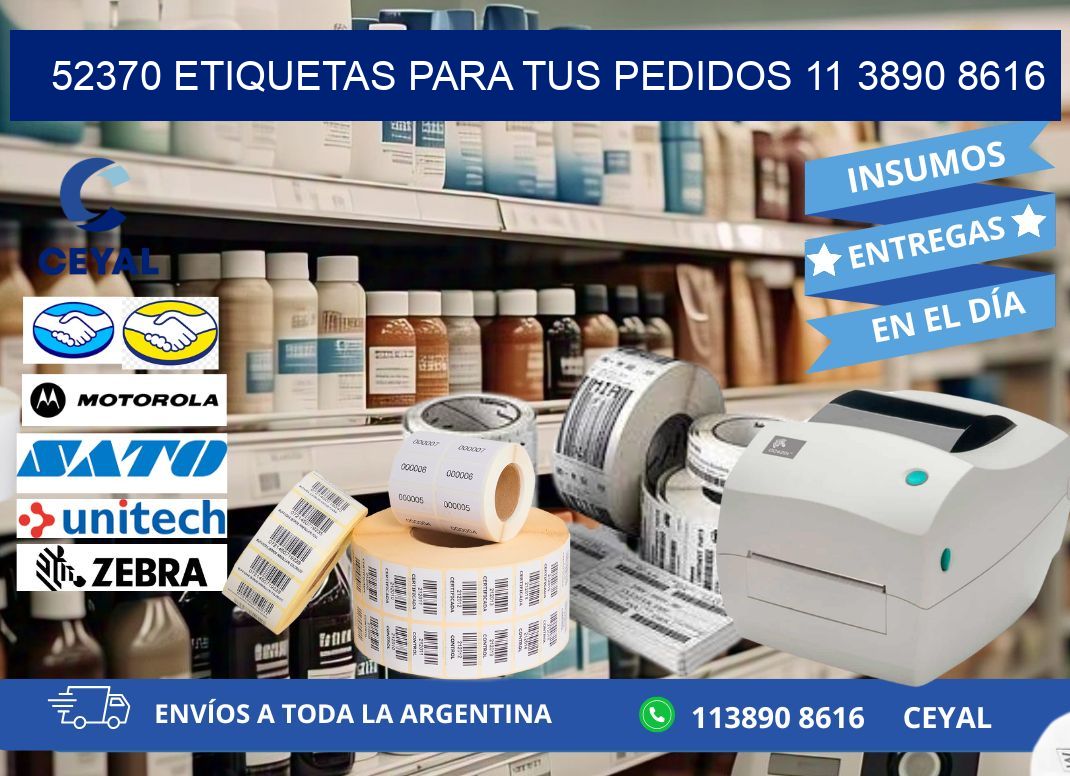 52370 ETIQUETAS PARA TUS PEDIDOS 11 3890 8616