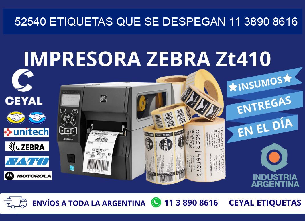 52540 ETIQUETAS QUE SE DESPEGAN 11 3890 8616