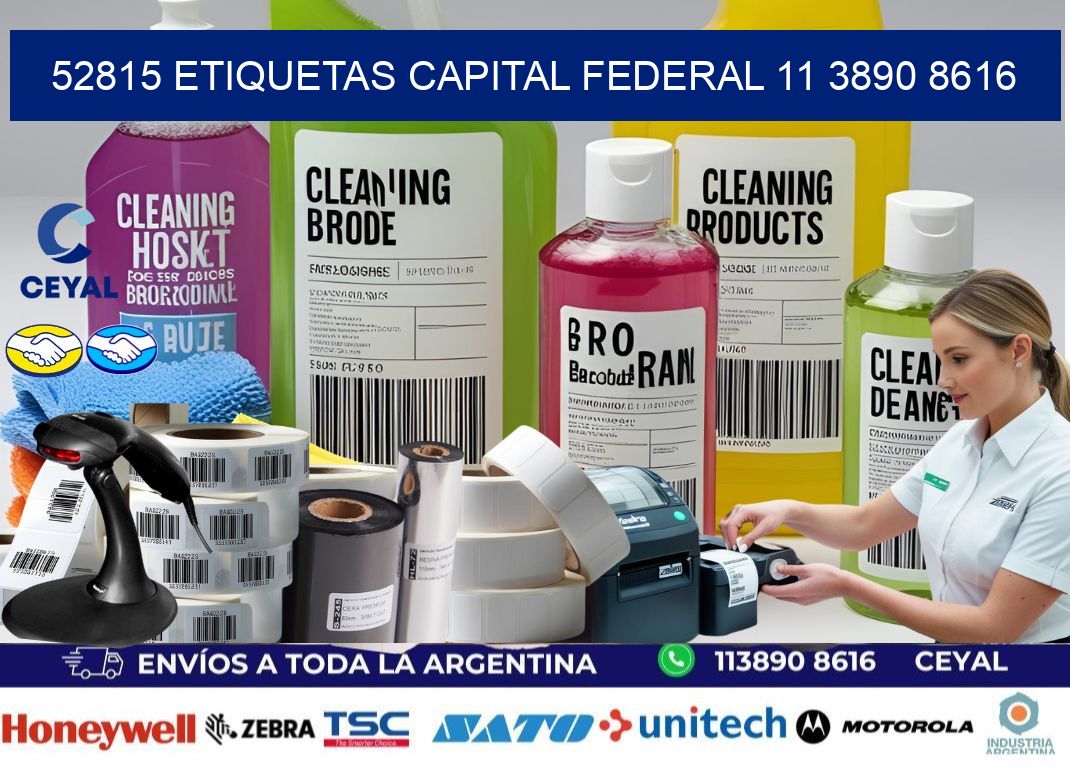 52815 ETIQUETAS CAPITAL FEDERAL 11 3890 8616