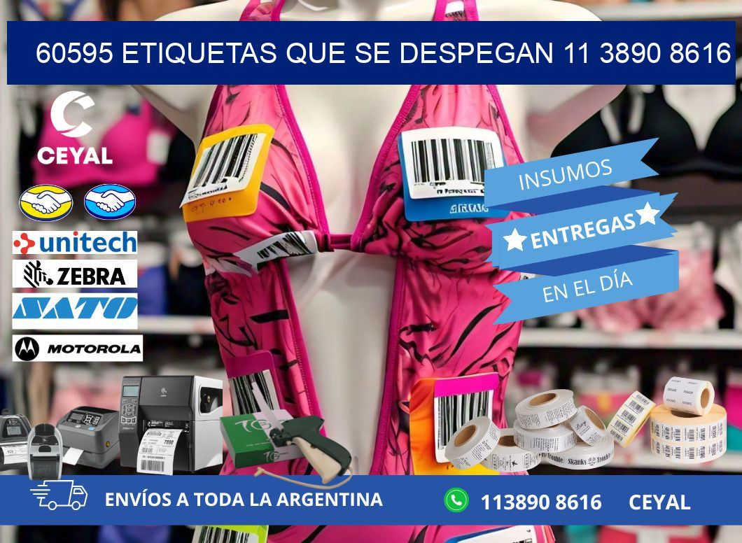 60595 ETIQUETAS QUE SE DESPEGAN 11 3890 8616