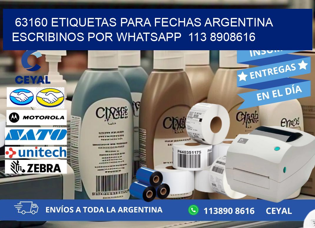 63160 ETIQUETAS PARA FECHAS ARGENTINA ESCRIBINOS POR WHATSAPP  113 8908616