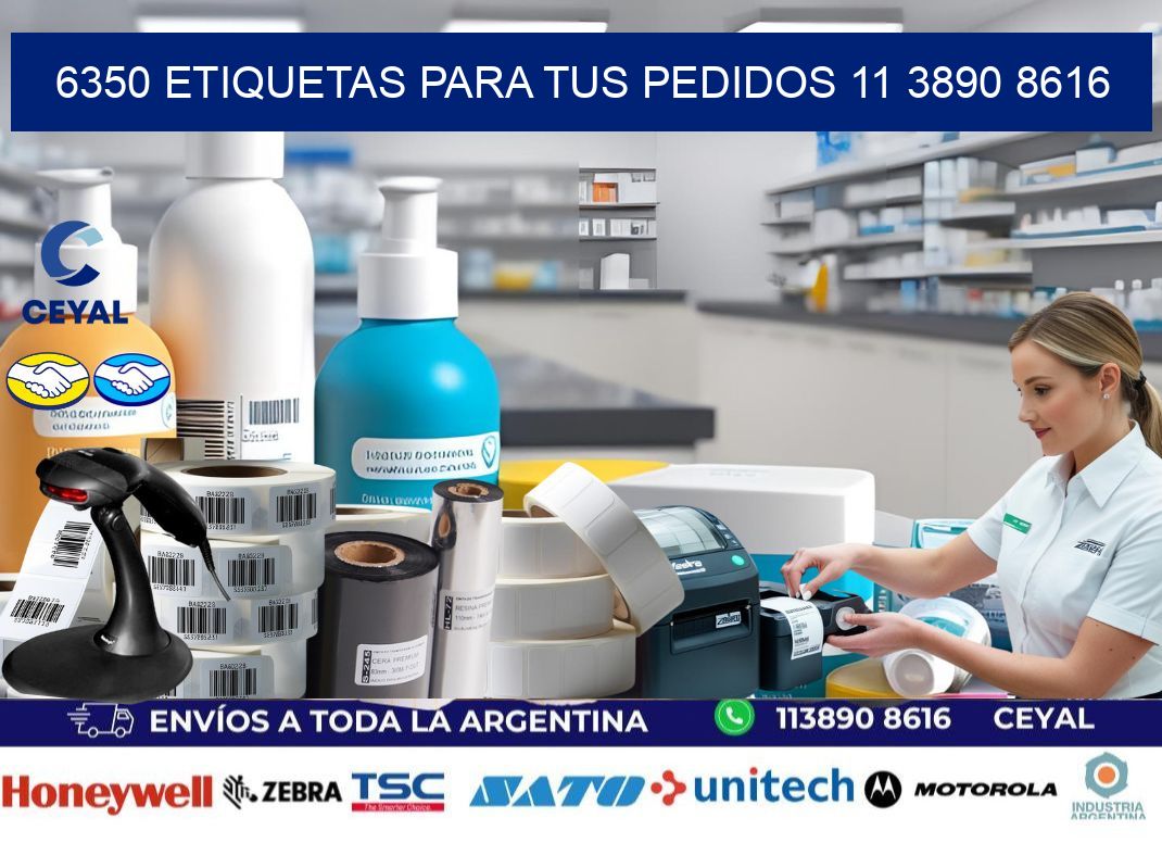 6350 ETIQUETAS PARA TUS PEDIDOS 11 3890 8616