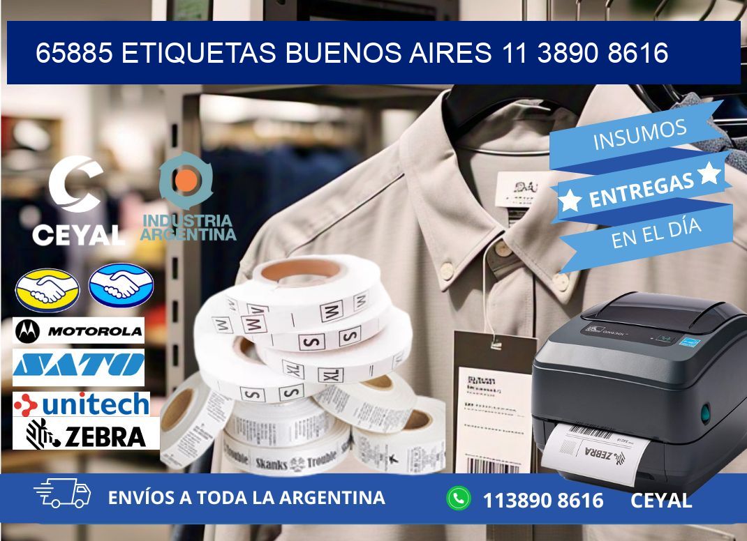 65885 ETIQUETAS BUENOS AIRES 11 3890 8616