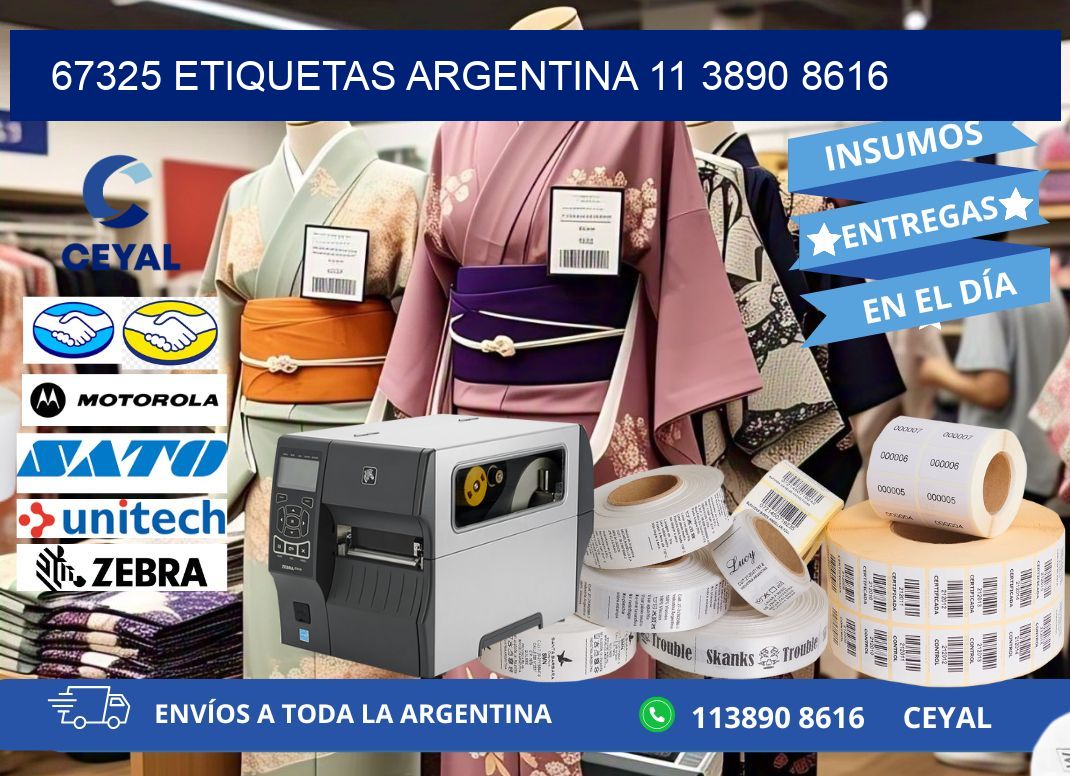 67325 ETIQUETAS ARGENTINA 11 3890 8616