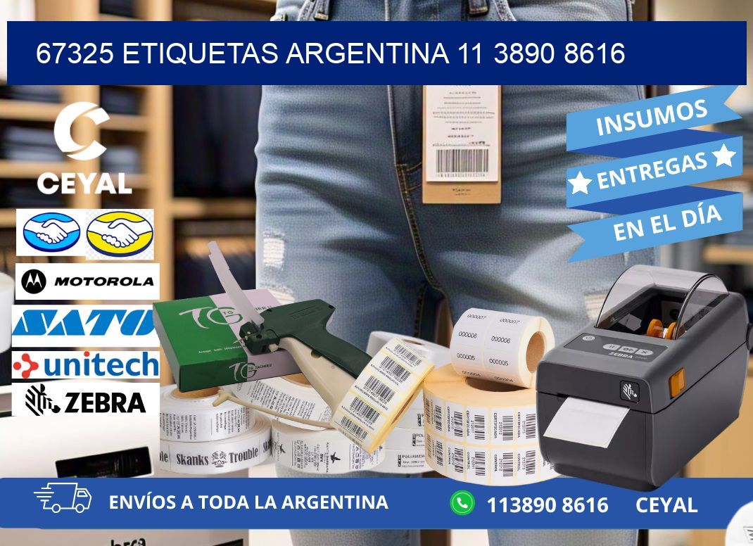 67325 ETIQUETAS ARGENTINA 11 3890 8616