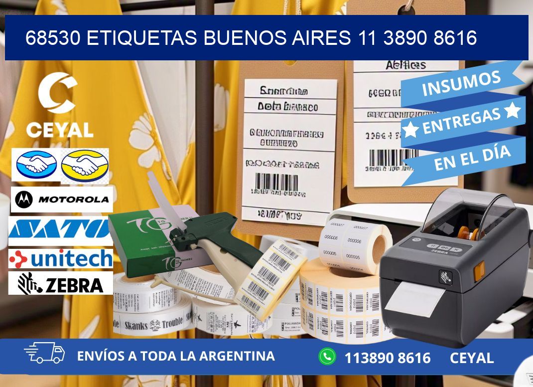 68530 ETIQUETAS BUENOS AIRES 11 3890 8616
