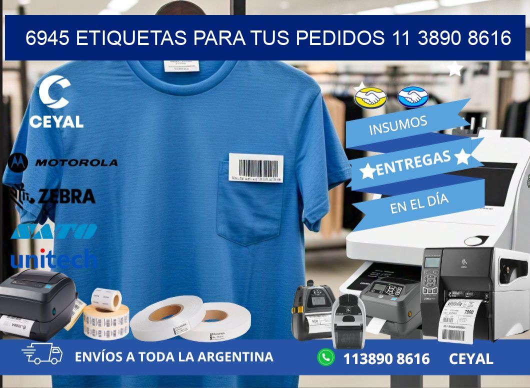 6945 ETIQUETAS PARA TUS PEDIDOS 11 3890 8616