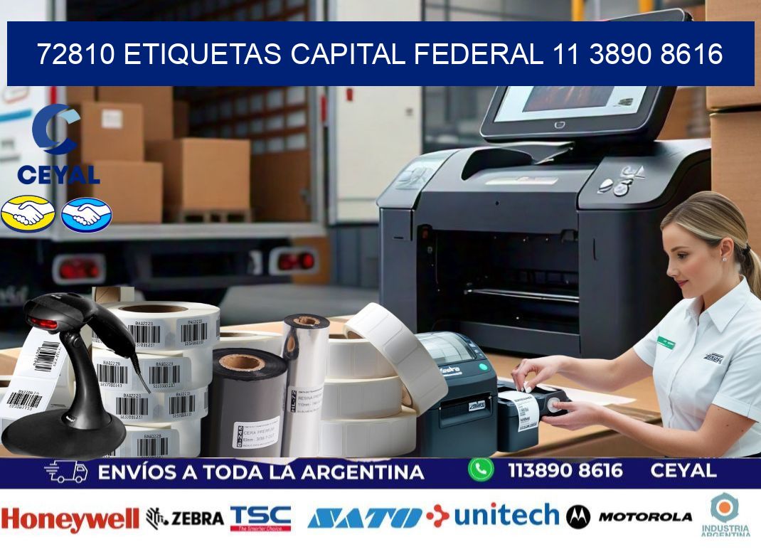 72810 ETIQUETAS CAPITAL FEDERAL 11 3890 8616