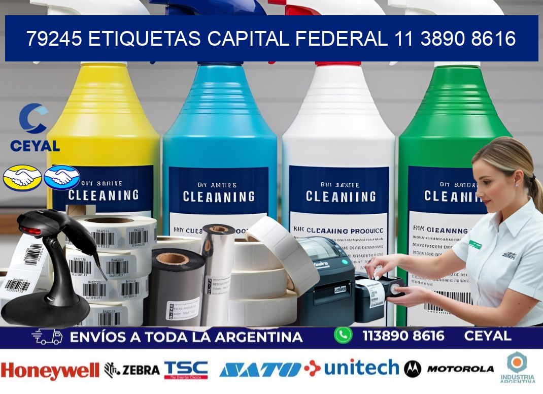 79245 ETIQUETAS CAPITAL FEDERAL 11 3890 8616