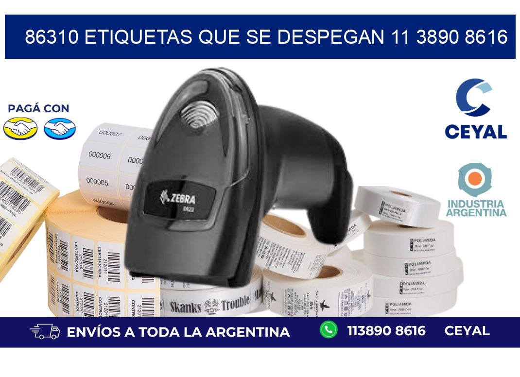 86310 ETIQUETAS QUE SE DESPEGAN 11 3890 8616