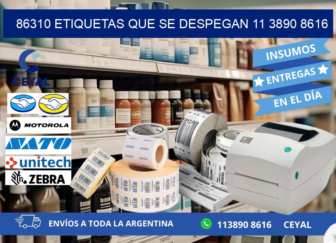 86310 ETIQUETAS QUE SE DESPEGAN 11 3890 8616