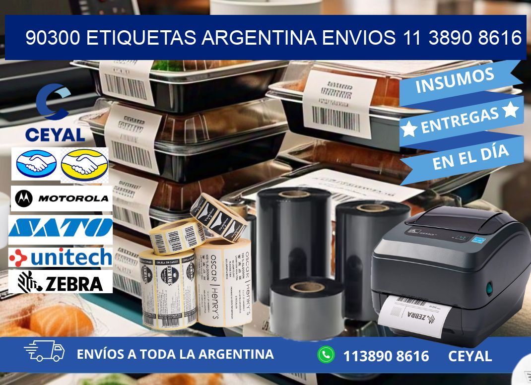 90300 ETIQUETAS ARGENTINA ENVIOS 11 3890 8616