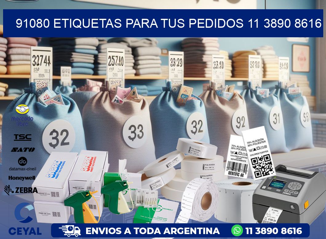 91080 ETIQUETAS PARA TUS PEDIDOS 11 3890 8616
