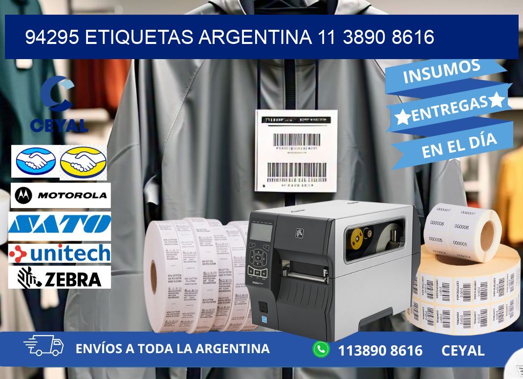 94295 ETIQUETAS ARGENTINA 11 3890 8616