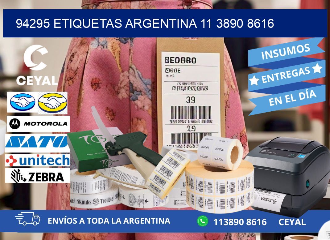 94295 ETIQUETAS ARGENTINA 11 3890 8616