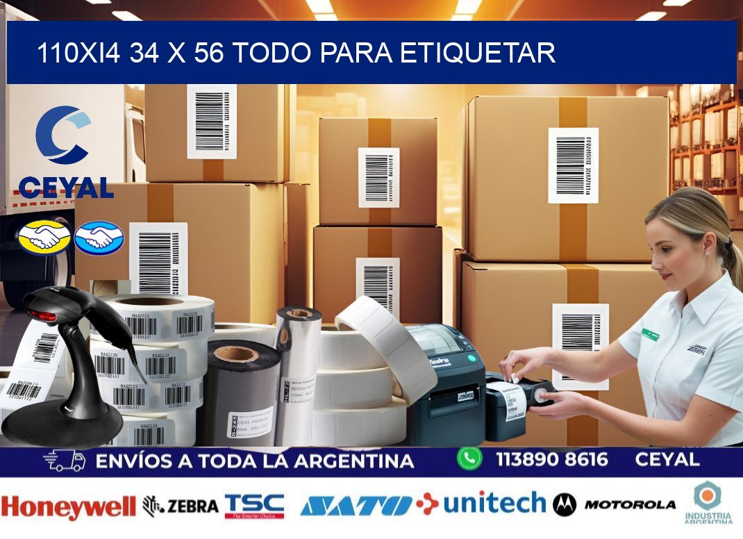 110Xi4 34 x 56 TODO PARA ETIQUETAR