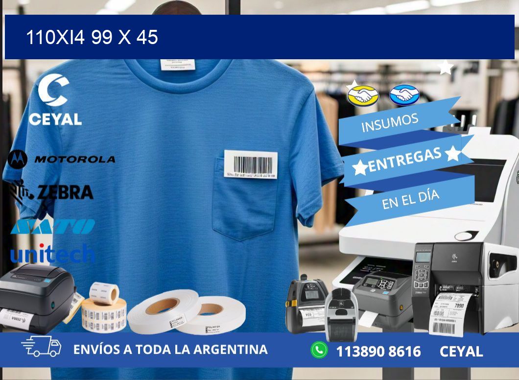 110Xi4 99 x 45