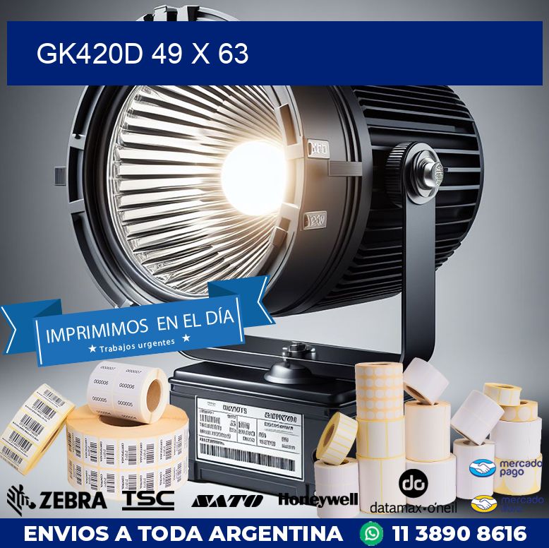 GK420D 49 x 63