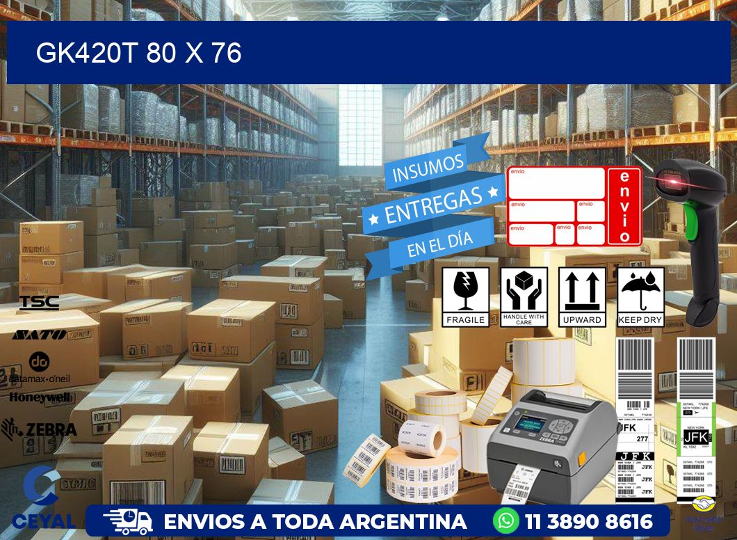 GK420T 80 x 76