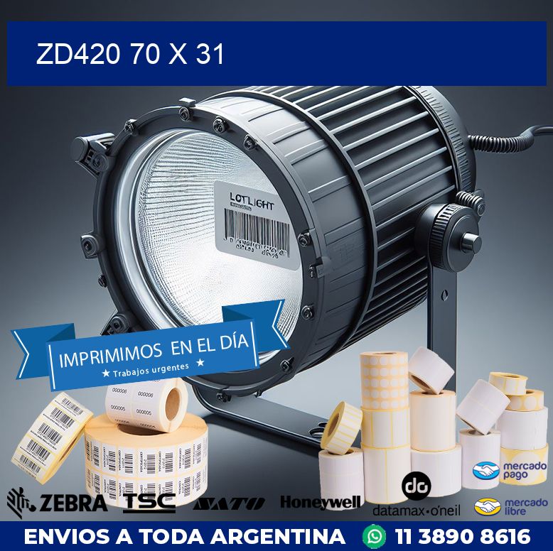 ZD420 70 x 31