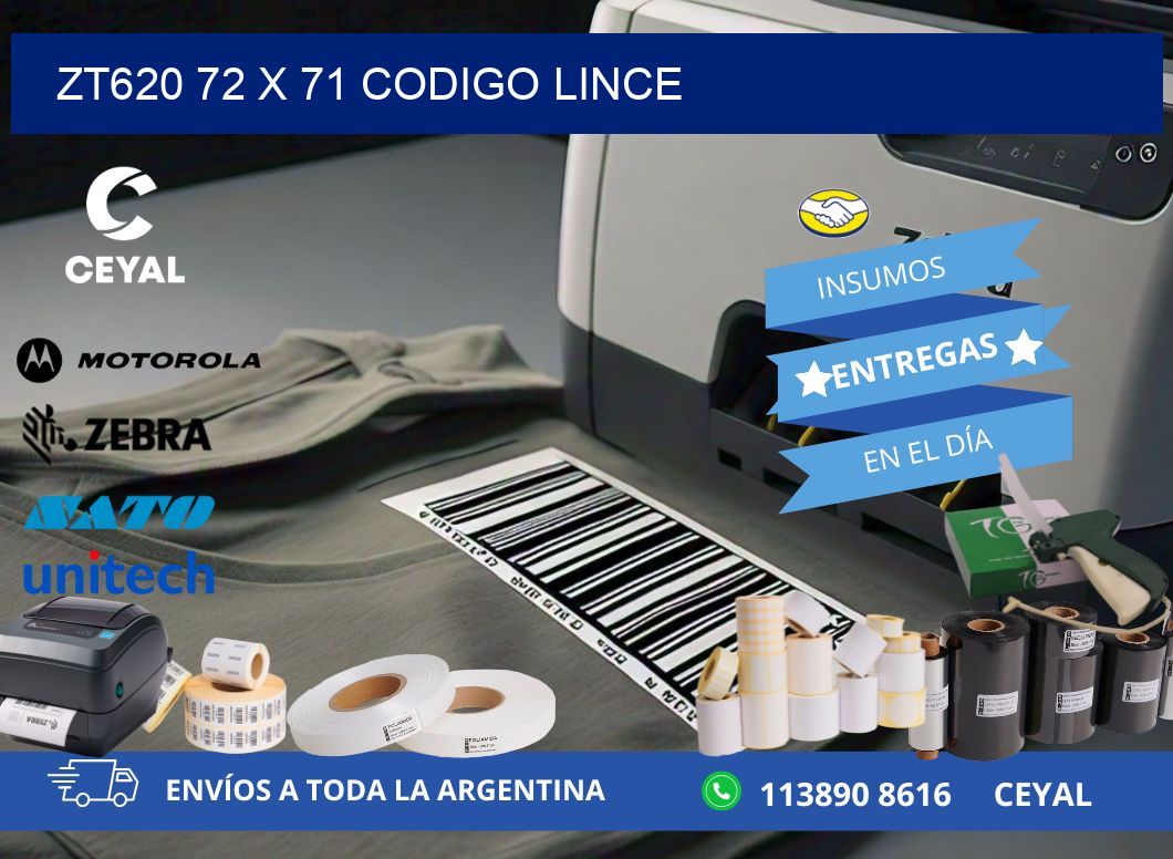 ZT620 72 x 71 CODIGO LINCE