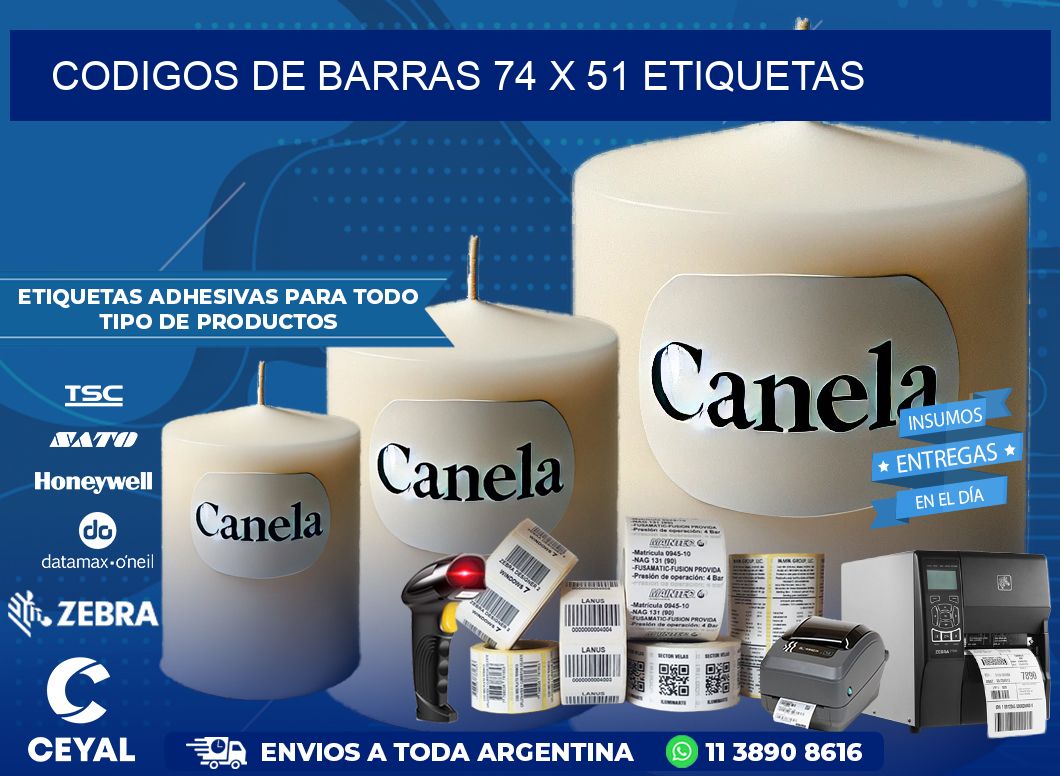 codigos de barras 74 x 51 etiquetas
