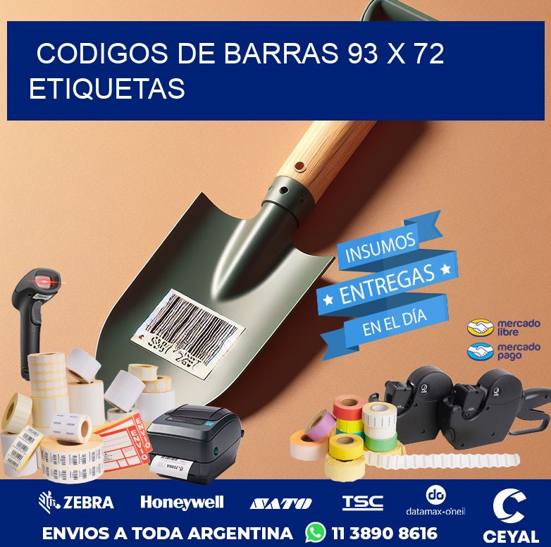codigos de barras 93 x 72 etiquetas