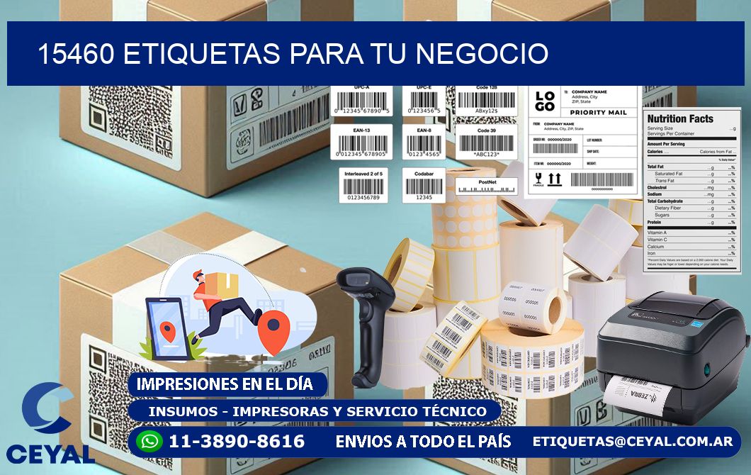 15460 etiquetas para tu negocio