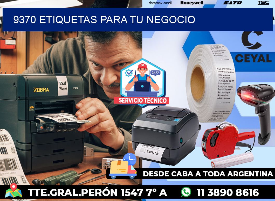 9370 etiquetas para tu negocio