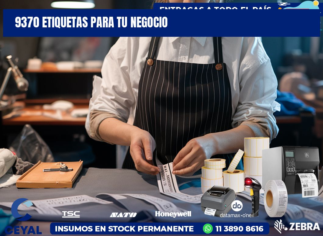 9370 etiquetas para tu negocio