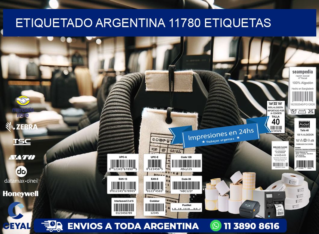 etiquetado argentina 11780 etiquetas